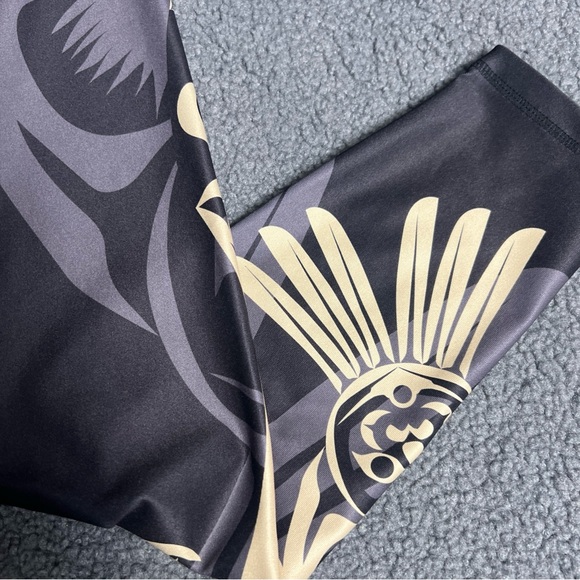 NoMiNoU Leggings Eagle Athleisure Sporty Yoga Pants XS - Picture 3 of 10